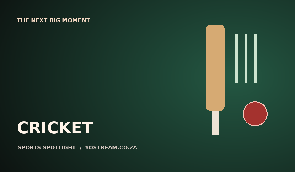 Cricket promotional artwork